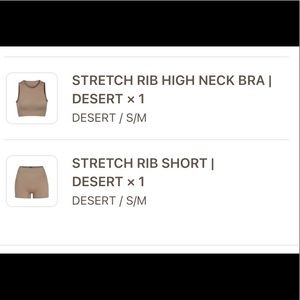 Skims Set never worn